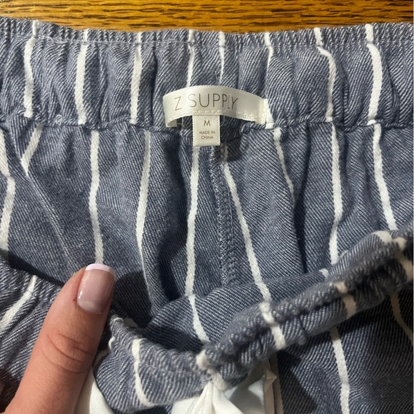 Z Supply women’s flannel striped pajama set - Picture 5 of 5